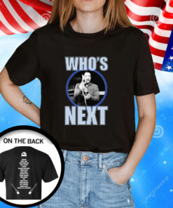 Who's Next Dog T-Shirts