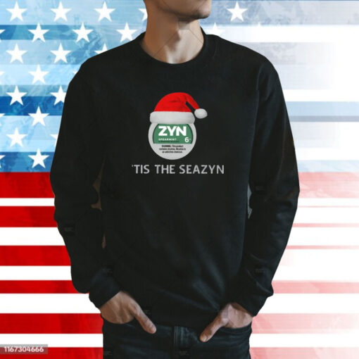 Zyn Spearmint 15 Nicotine Pouches Tis The Seazyn Sweatshirt