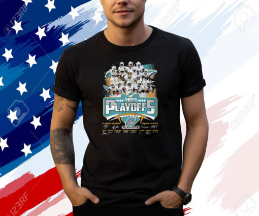 Miami Dolphins 2023 Playoffs Signature Shirt