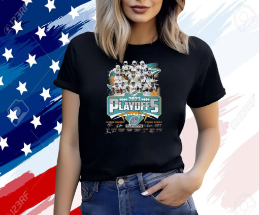 Miami Dolphins 2023 Playoffs Signature Shirt