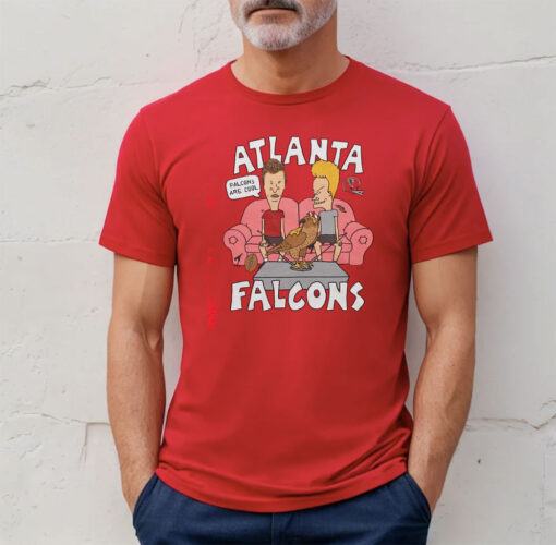 Beavis And Butt Head X Atlanta Falcons Are Cool Shirt