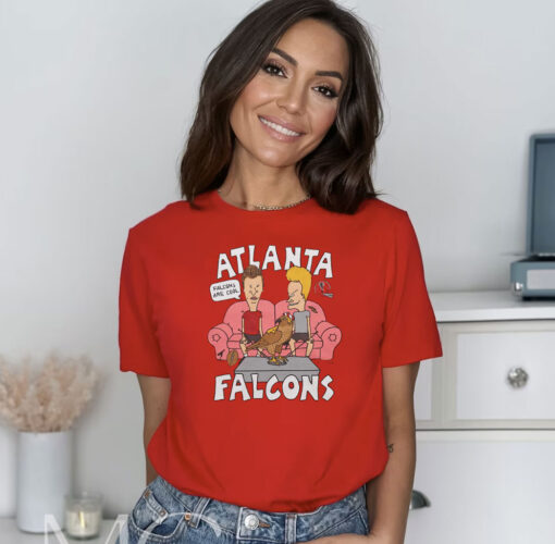 Beavis And Butt Head X Atlanta Falcons Are Cool Shirt