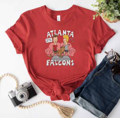 Beavis And Butt Head X Atlanta Falcons Are Cool Shirt