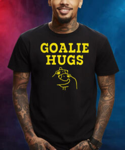 Boston Goalie Hugs Shirt