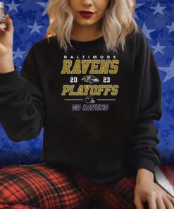 Baltimore Ravens 2023 Playoffs Go Ravens Shirt