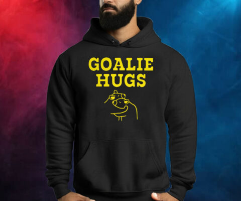 Boston Goalie Hugs Shirt