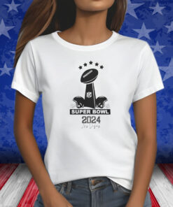 Retro Super Bowl 2024 Las Vegas Shirt
