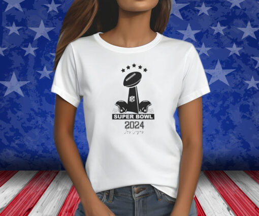 Retro Super Bowl 2024 Las Vegas Shirt