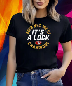 David Lombardi 2023 Nfc West It's A Lock Champions Shirt
