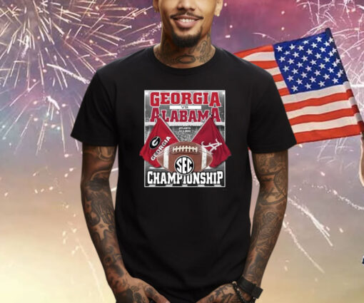 Georgia Bulldogs Vs Alabama Crimson Tide Mercedes Benz Stadium 2023 Championship Shirts