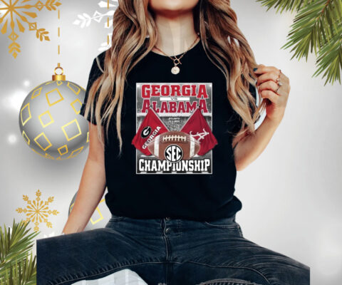 Georgia Bulldogs Vs Alabama Crimson Tide Mercedes Benz Stadium 2023 Championship Shirts