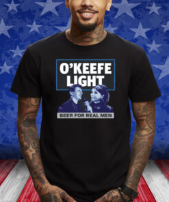 O'keefe Light Beer For Real Men Shirt