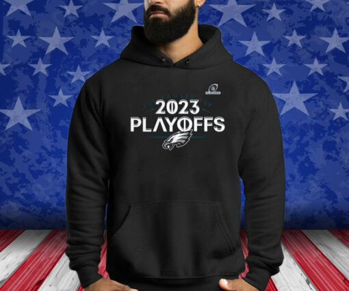 Heather Charcoal Philadelphia Eagles 2023 NFL Playoffs Shirt