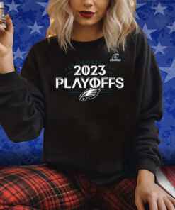 Heather Charcoal Philadelphia Eagles 2023 NFL Playoffs Shirt