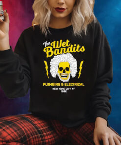 Top The Wet Bandits Plumbing And Electrical Skull Shirts