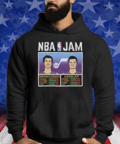 Nba Jam Jazz Markkanen And Kessler Shirt