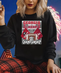 Georgia Bulldogs Vs Alabama Crimson Tide Mercedes Benz Stadium 2023 Championship Shirts