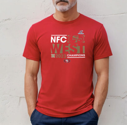 San Francisco 49ers 2023 Nfc West Division Champions Big Tall Conquer Shirt