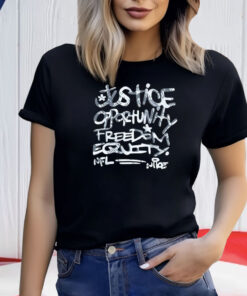 Mike Tomlin Justice Opportunity Equity Freedom T-Shirt