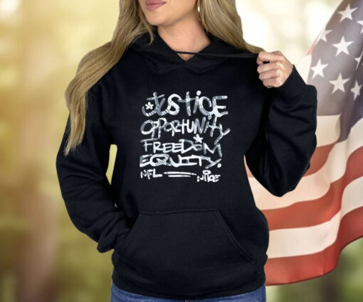 Mike Tomlin Justice Opportunity Equity Freedom Hoodie