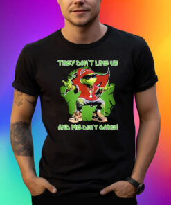 Grinch Tampa Bay Buccaneers They Dont Like Us And We Dont Care Shirt