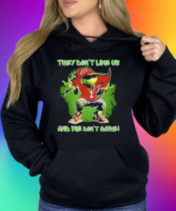 Grinch Tampa Bay Buccaneers They Dont Like Us And We Dont Care Shirt