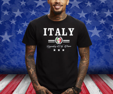 Eva Savagiou Italy Legendary City Rome Shirts