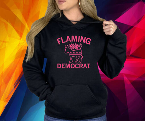 FLAMING DEMOCRAT SHIRT