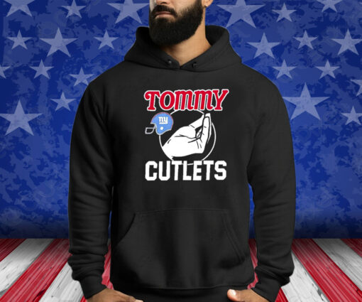 Tommy Devito Royal New York Giants Tommy Cutlets Hoodie