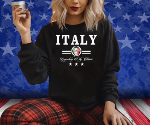 Eva Savagiou Italy Legendary City Rome Shirts