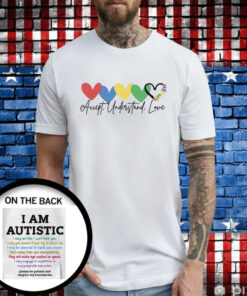 Accept Understand Love Please Be Patient Autism Awareness Printed T-Shirt