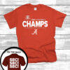 Alabama Crimson Tide 2023 SEC Football Conference Champions T-Shirt