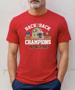 Back 2 Back 2022 2023 Champions 49ers T-Shirt