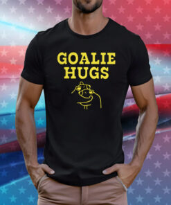Boston Goalie Hugs Tee Shirt
