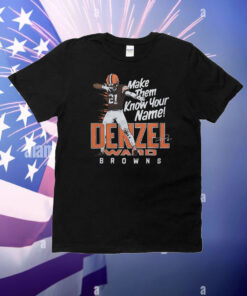 Browns Denzel Ward Signature T-Shirt