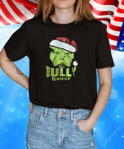 Bull Dog Grinch The Bully House Christmas T-Shirt