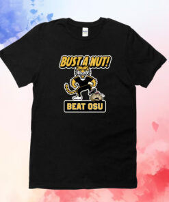 Bust A Nut! Ohio Missouri College T-Shirt