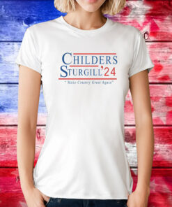 Children Sturgill 24 Make Country Great Again T-Shirt