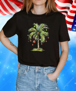 Christmas Palm Tree Ornament Christmas Tree T-Shirt