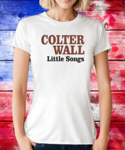 Colter Wall Merch Little Songs Album Tee Shirt