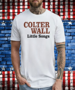 Colter Wall Merch Little Songs Album T-Shirt
