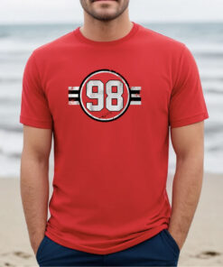 Connor Bedard 98 Chicago Hockey TShirt