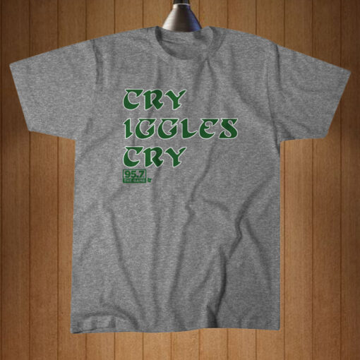 Cry Iggles Cry San Francisco 95.7 the Game T-Shirts