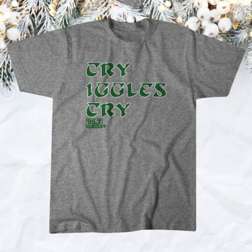 Cry Iggles Cry San Francisco 95.7 the Game T-Shirt