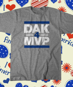 Dak Prescott Dak 4 MVP T-Shirts