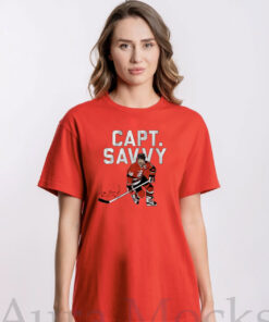 Denis Savard Capt Savvy Chicago T-Shirts