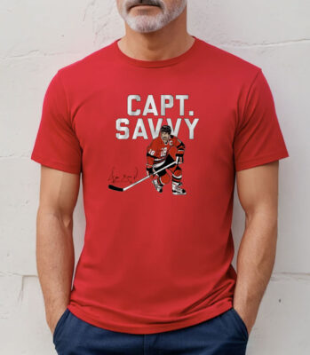 Denis Savard Capt Savvy Chicago T-Shirt