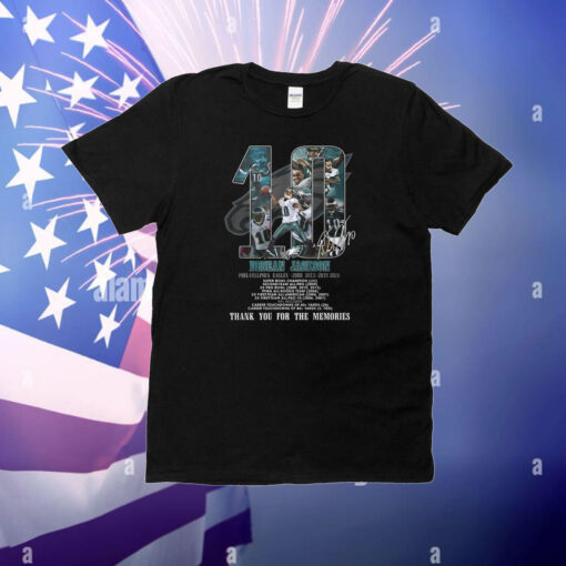 Desean Jackson Philadelphia Eagles 2008 – 2013 2019 – 2020 Thank You For The Memories T-Shirt