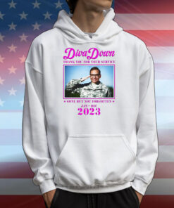 Diva Down Thank You For Your Service George Santos T-Shirts