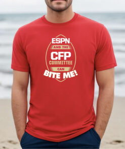 ESPN and the CFP Committee can BITE ME FL State College Tee Shirt